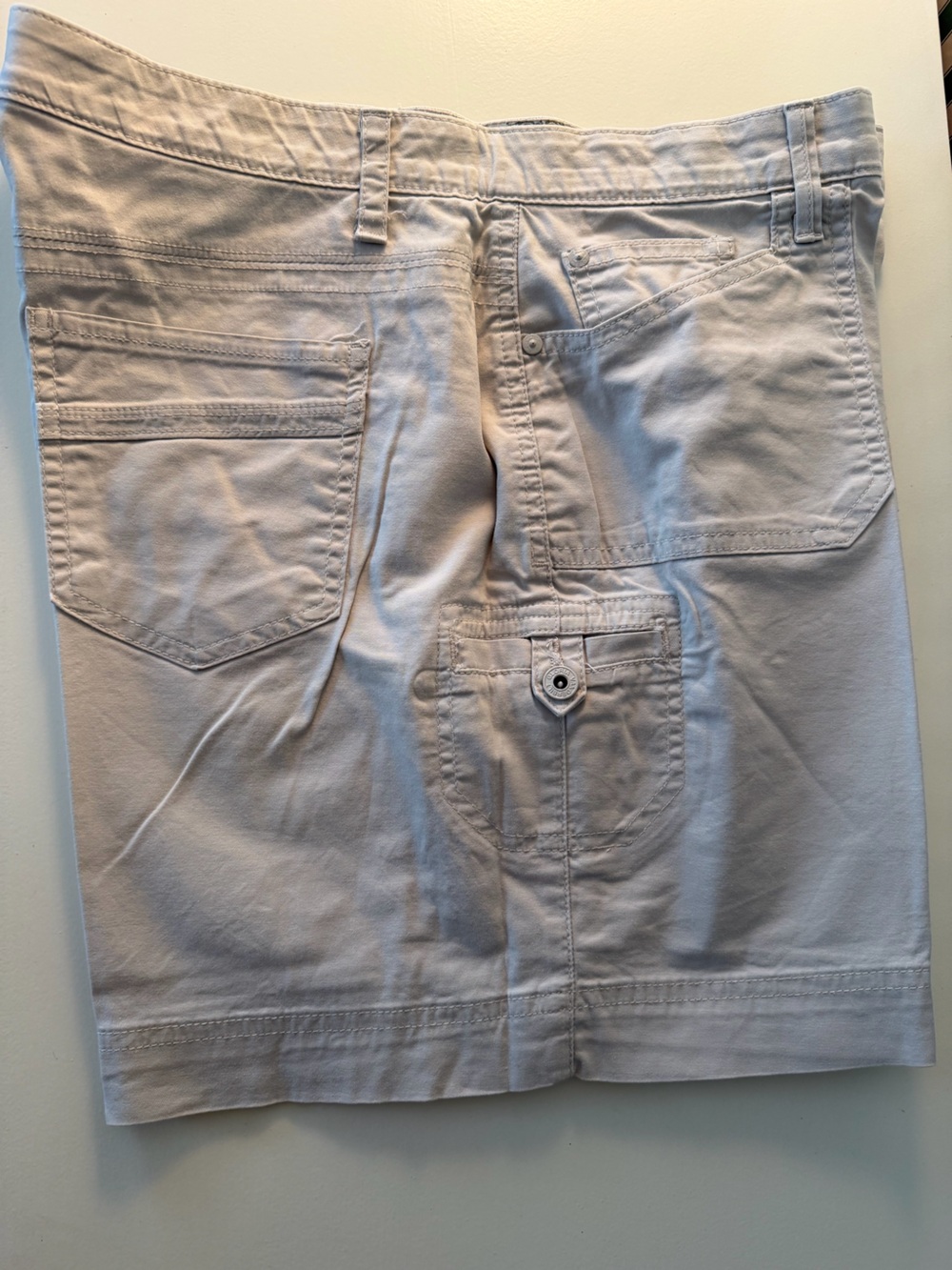 Women’s Casual Beige Cargo Shorts